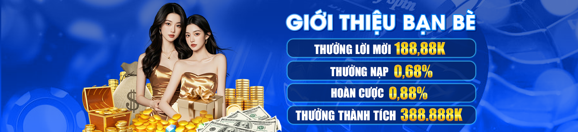 Hình ảnh quảng cáo của go888 hiển thị nền tảng và các lợi ích